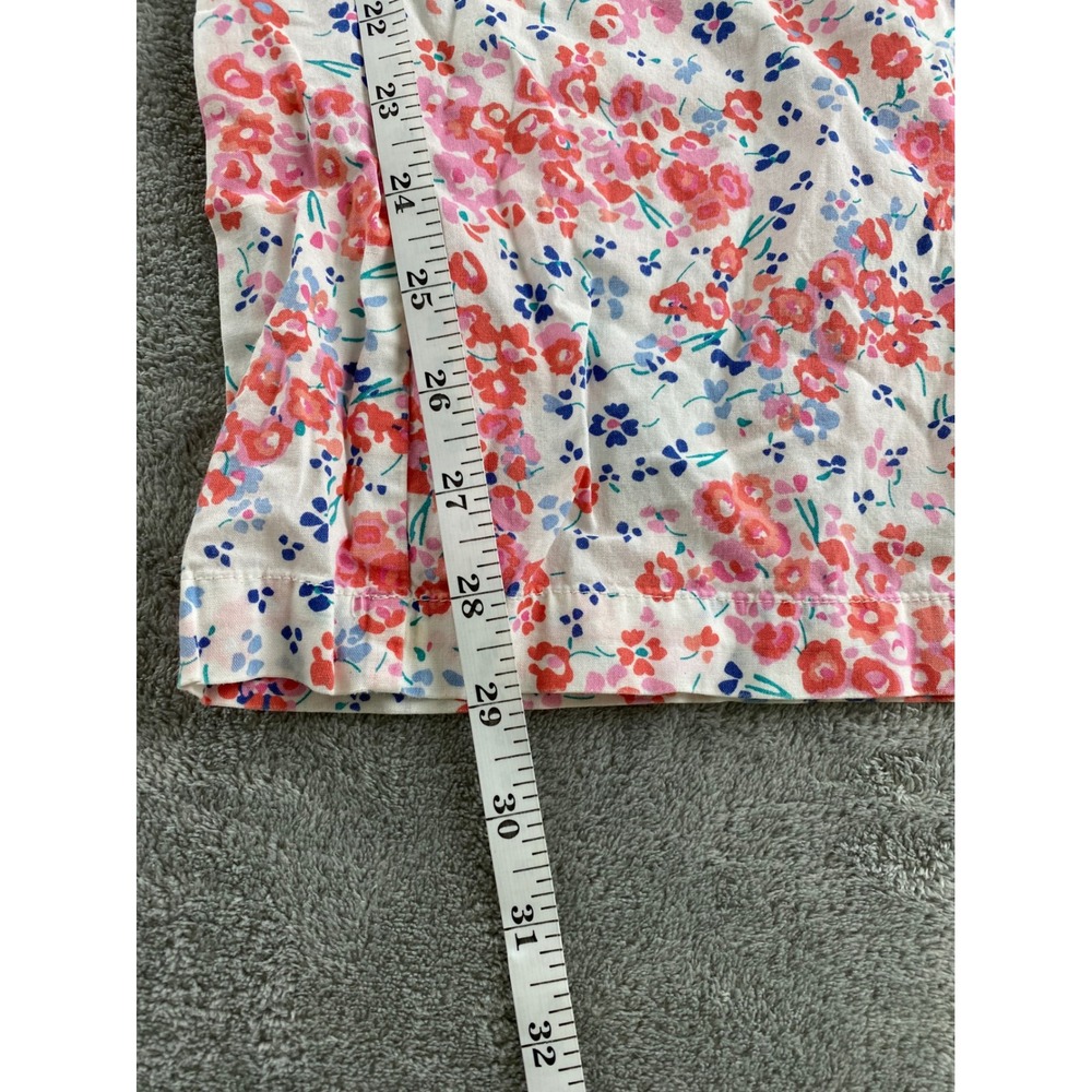 Old Navy Intimates Womens XL Floral Pajama Pants Pink Red White Wide Leg Lounge - Picture 9 of 16